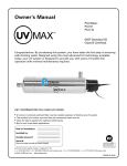 Pelican PUV-Basic Marine Sanitation System User Manual
