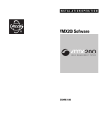 Pelco VMX200 Computer Accessories User Manual