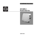 Pelco IPS-RDPE-2 Marine GPS System User Manual