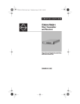 Pelco FR85011 Satellite Radio User Manual