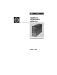 Pelco FR8308 Stereo Receiver User Manual