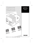 Paxar 9413 Printer User Manual