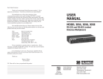 Patton electronic 3054 Network Card User Manual