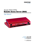 Patton electronic 2960 Server User Manual