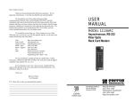 Patton electronic 1110ARC Network Card User Manual