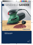 Parkside XQ2 SE Sander User Manual