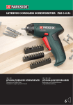 Parkside PAS 3.6 A1 Power Screwdriver User Manual