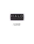 Parasound Halo C1 Controller Speaker System User Manual