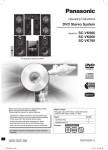 Panasonic SC-VK960 Stereo System User Manual