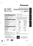 Panasonic MW-10 Stereo System User Manual