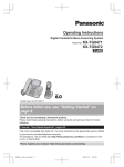 Panasonic KXTG9472B Answering Machine User Manual