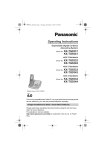 Panasonic KX-TG9341 Telephone User Manual
