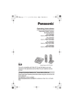 Panasonic KX-TG1033 Cordless Telephone User Manual