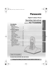 Panasonic KX-TCD450NZ Telephone User Manual