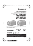 Panasonic HDC-TM55P/PC Camcorder User Manual