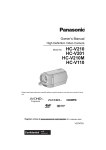 Panasonic HC-V110 Camcorder User Manual