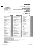 Panasonic H665 Microwave Oven User Manual