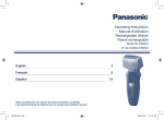 Panasonic ES8224 Electric Shaver User Manual