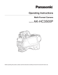 Panasonic AJ-SD965 VCR User Manual