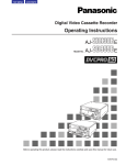 Panasonic AJ-SD930BE Speaker System User Manual