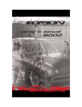 Orion Car Audio 8002 Stereo Amplifier User Manual