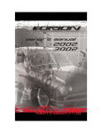 Orion Car Audio 2002 Stereo Amplifier User Manual