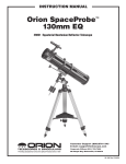 Orion 9851 Telescope User Manual
