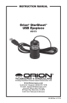 Orion 52173 Telescope User Manual