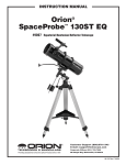 Orion 130ST EQ Telescope User Manual