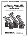 Orion 10018 XT8i Telescope User Manual