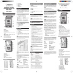 Oregon Scientific EMR801 Clock User Manual