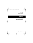 Optimus 14-1246 Cassette Player User Manual