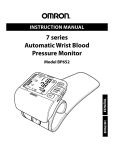 Omron Healthcare 7300IT Blood Pressure Monitor User Manual