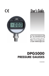 Omega DPG5000 Marine Instruments User Manual