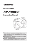 Olympus SP-100EE Digital Camera User Manual