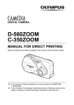 Olympus C-350ZOOM Digital Camera User Manual