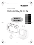 Olympus 850 SW Digital Camera User Manual
