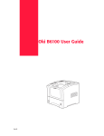 Oki 6100 Printer User Manual