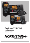 NorthStar Navigation 725 Marine Radio User Manual