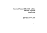 Nokia N800 Tablet User Manual