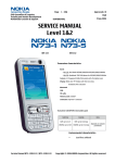 Nokia N73-5 Cell Phone User Manual