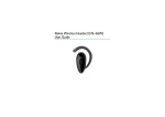 Nokia HS-56W Headphones User Manual