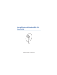 Nokia BH-701 Bluetooth Headset User Manual
