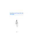 Nokia BH-700 Bluetooth Headset User Manual
