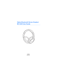 Nokia BH-604 Headphones User Manual