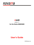 Nokia 6620 Cell Phone User Manual