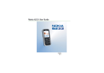 Nokia 6233 Cell Phone User Manual