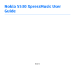 Nokia 5530 Cell Phone User Manual