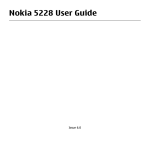 Nokia 5228 Cell Phone User Manual