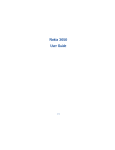 Nokia 3650 Cell Phone User Manual